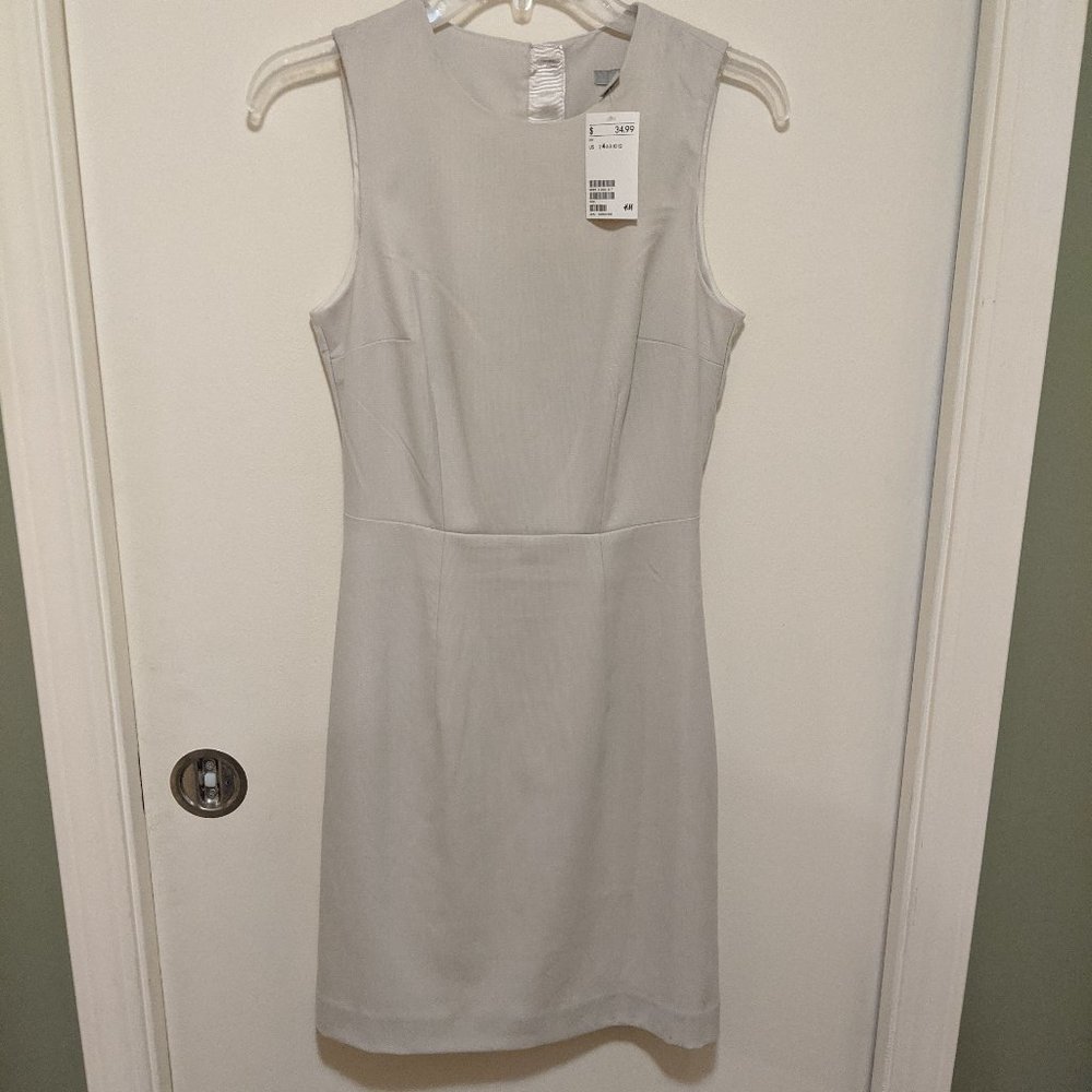 NEW Women's Junior's H&M Beige Sleeveless Dress